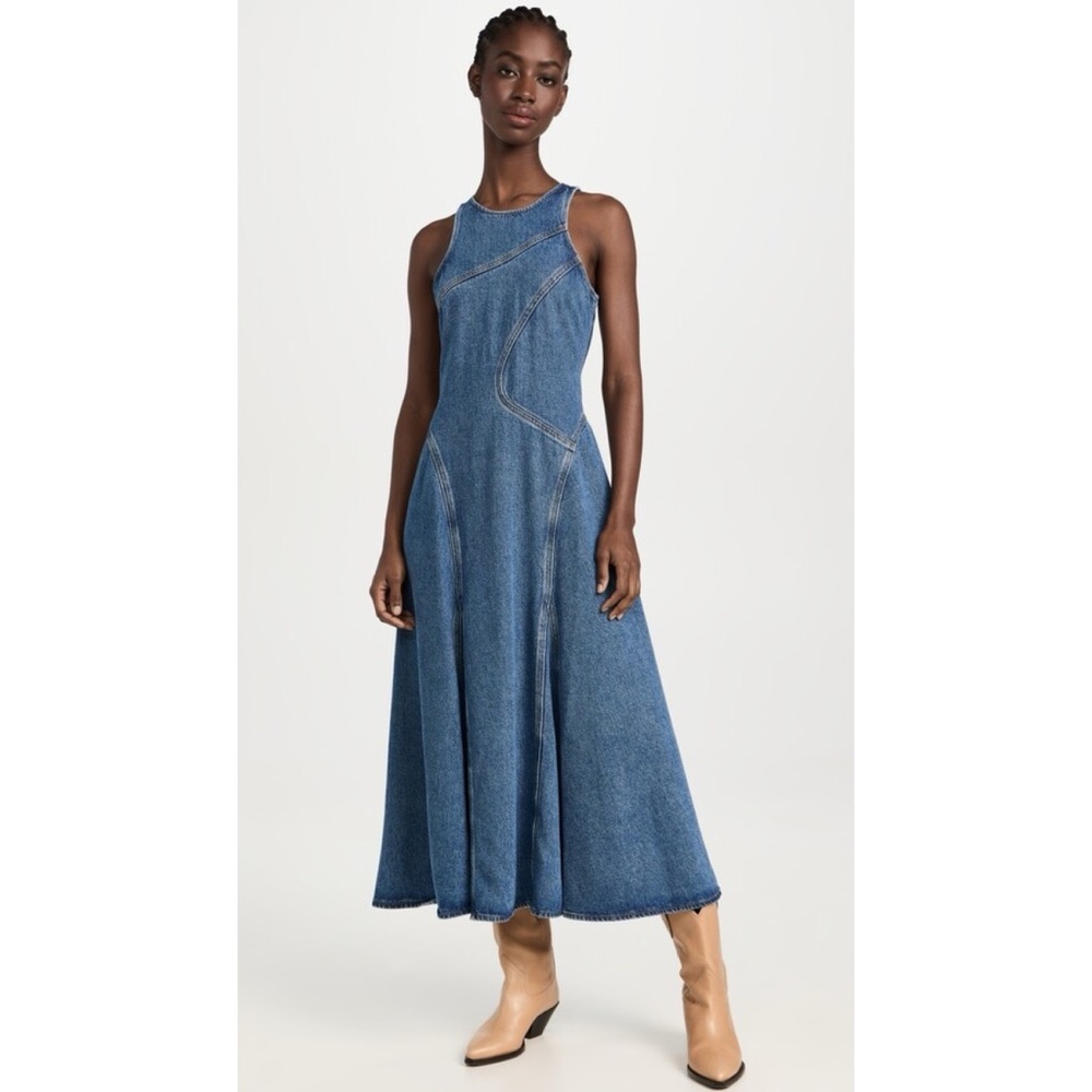 RE/DONE Racer Tank Dress - Picture 4 of 13